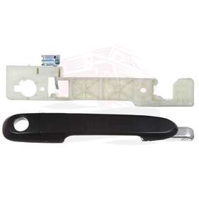 10119517 Autosuperstar Black Exterior Front Right Side Door Handle For Hyundai Accent 2006-2011