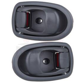 10143998 Autosuperstar 2 Pcs Interior Right Left Passenger Driver Door Handles For Kia Spectra 2001-04