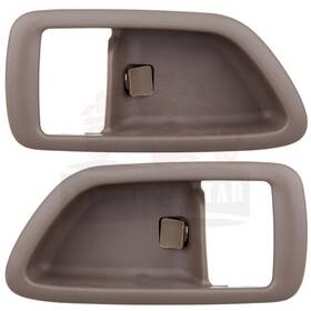 10144080 Autosuperstar 2 Pcs Left And Right Side Interior Door Handle Bezels For Toyota Avalon 2000-2004