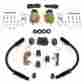 Autsvpro34dlbk Autoloc Power Accessories Remote Shaved Door Popper Kit 4 Function 35 Lb With 12 Black Aluminum