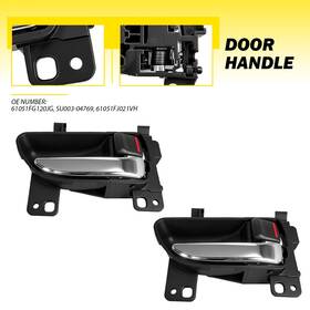 Su003-04769 Auxito 1051fj021vh Pair Interior Door Handle Right Inner For Subaru Wrx Sti 2015-2021
