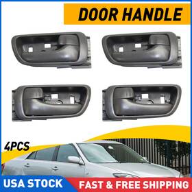 13878928 Auxito Set Of 4 Interior Door Handle For 2002 - 2006 Toyota Camry Front Rear Left Right