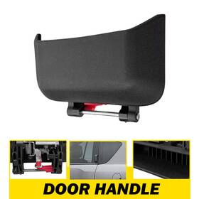 5115827af Auxito 1pcs Rear Left Side Black Exterior Door Handle Fit Jeep 2013-2016 Compass North