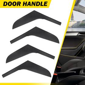 5k4868039a Auxito Set Of 4 Left And Right Inner Inside Door Handle Black For Vw Golf 6 Mk6 2009-2013