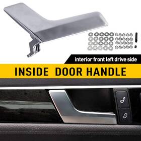 Auxito 615284468936 Left Interior For Mercedes W204 2008-2014 C-class Matte Inner Silver Door Handle Auxito 615284468936 Left Interior For Mercedes W204 2008-2014 C-class Matte Inner Silver Door Handle