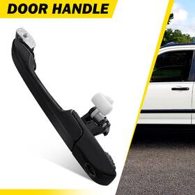 72180-s9a-003 Auxito Front Left Exterior Door Handle Taupe Black For 2002 03 04 05-2006 Honda Cr-v Ej