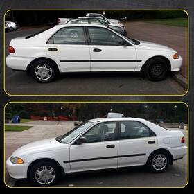 72640sr4j01zc Auxito For 92-95 Honda Civic Sol 93-97 Del Outside New Rear Door Lh Rh Black Handles Us