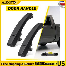 80640-7s200 Auxito 2x For Nissan Titan 2004-2015 Rear Left Black Outside Door Handle Oe