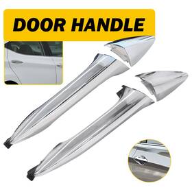 826613x000-pfm Auxito Fit Hyundai 11-16 Elantra Front Chrome Rear Right Exterior Handle Door X2