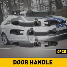 8s4z5422088aa Auxito Door 4x Outer Exterior Handle Fron Left&right Side For Rear 2008-11 Ford Foc