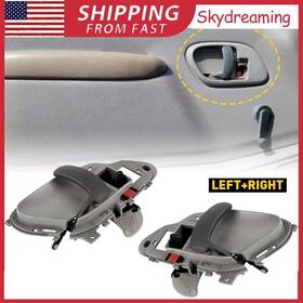 9615729 Auxito Interior Door Handle For 1995-99 Chevrolet C1500 Front Lh And Rh Gray Inside
