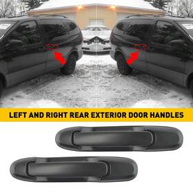 Eoq-ww-19682 Auxito For 1998-2003 Toyota Sienna Van 2x Rh Lh Outside Door Handle Left Right Side Usa