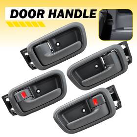 69278-0c010-b1 Auxito Front For 2000-2006 Toyota Tundra Gray Door Handle Inside Inner Rear Lh &rh 4x A