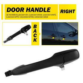 Gj6a58410h Auxito Fit 2003-2015 Mazda 3 5 6 Front Right Passenger Exterior Side Outer Door Handle