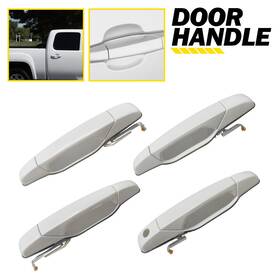 Gm1311161 Auxito 4pcs Exterior Door Handles L R For Chevrolet Avalanche Silverado 1500 2500 3500