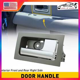 Mbs-nm-f150-09-14-r Auxito Inside Interior Door Handle Rh Right Passenger Side Platinum Chrome For F150