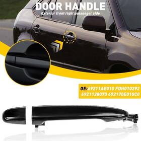 Mbs-wm-camry-07-11-fr Auxito Outside Front Door Handles Rh Side For 2004-2005 Toyota Sienna Xle Limited Black