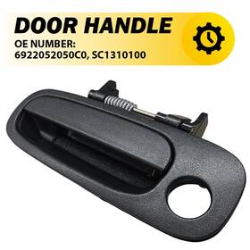 Mbs-wm-xb-04-06fl Auxito Car Exterior Outside Door Handle Front Left Replace For 2004-2006 Scion Xb Base