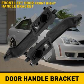 Mbszj-focus-00-07f Auxito Exterior Front Door Handle Reinforcement Pair Lh And Rh Sides For 00-07 Ford Focus