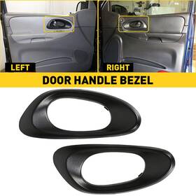 Mpdy2273 Auxito Door Handle Trim For 2002-2009 Chevrolet Trailblazer Set Of 2 Left And Right