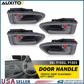 To-2562g-1lh Auxito For 1997-2001 Toyota Camry 4 Pcs Front Rear Left Right Side Interior Door Handle