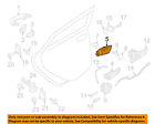 Be8z5422600ca Handle 11-13 Oem Fiesta-interior Door Ford