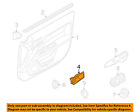 Ae5z5422621aa Bezel Oem Door-handle Front Ford Left