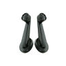 Bhs02309 Trq Black Window Crank Door Handle Pair Kit For Gm