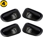 69205-12130i4 Black Inside Door Handles For 1993-1997 Toyota Corolla Geo Prizm