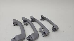 07921013 Bmw 2012-2016 F30 328i Gray Interior Upper Roof Grab Hold Handle Set Of 4 Oem