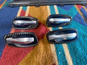 13606536-sw Bmw E60/e61 Interior Door Handle Set - Carbon Fiber