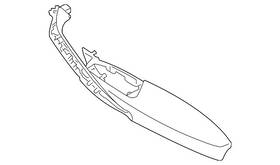 51-41-7-489-258 Bmw Genuine Armrest