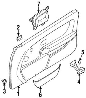Bmw 51-41-8-190-323 Genuine Handle
