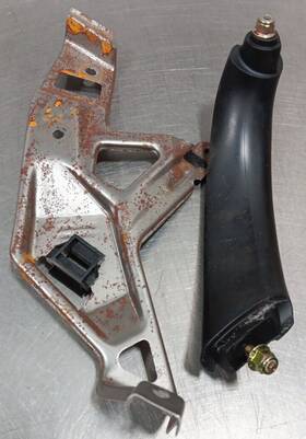 51-41-8-265-078 Bmw X5 2003 Oe Right Front Inside Door Grab Handle Black Pass 4q