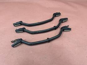 51161853632 Bmw E12 528i 530i 3.0si Grab Handles Interior Roof 3 Pieces Oem 182k Miles