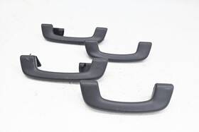 51168052687 Bmw 11-18 F10 3/5 Series Front And Rear Upper Roof Grab Handle Black Set Oem