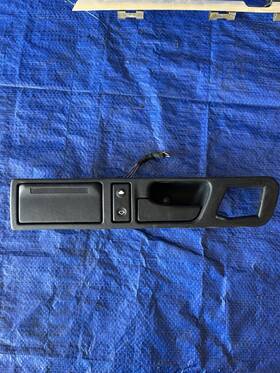 51228137387 Bmw E34 535i 525i 530i 540i Rear Left Inner Door Handle Black Oem With Ashtray