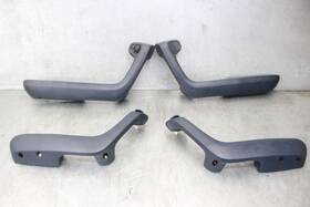 51411857527 Bmw Interior Door Pull Handles Armrest Front Rear Set Blue E23 733i Oem Lm58
