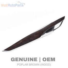 51417292181 Bmw 2014-2018 X5 - Left Door Panel Trim Wood 7292181