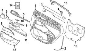 51425a475d5 Bmw Genuine Interior Door Handle