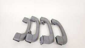 Bmw 6 977 693 2007 - 2013 X5 E70 Front And Rear Upper Interior Roof Grab Handle Set Gray Oem