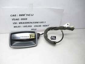 7024303 Bmw 2002-2005 745li Rear Left Side Interior Door Handle Oem
