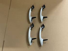 7305333 Bmw Oem 2011 2012 F01 Alpina B7 Door Handle Set White #a0.03