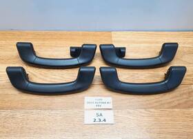 7903773 Bmw 10-15 Oem F01 F02 740 750 Alpina Interior Roof Top Grab Handle Set Black