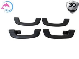 9112727 Bmw 2011 - 2012 Oem 750li Hybrid Interior Upper Roof Grab Grip Handle Set Of 4