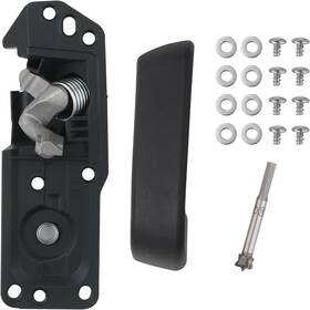 Dh132l Branded Interior Door Handle For Left Lh Black Handle-left
