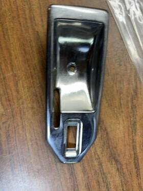 819803 British Leyland Nos Triumph Spitfire Gt6 Left Hand Interior Door Handle Bezel #2