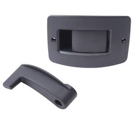 2441-0006lr Brock Cargo Door Inside Handle Set Textured Black Fits Promaster Rear Left Right