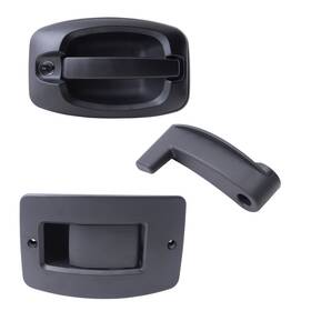 2441-0006lrc3 Brock Cargo Door Inside-outside Handle 3 Pc Set Fits Promaster Rear Left Right