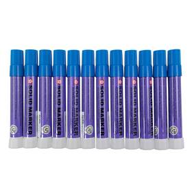 Ads0969bu Brock Sakura Blue Solid Paint Markers 1 Dozen Twist Up 12 Pc Set Auto Art Car 14f-392f